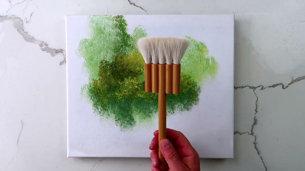 Boat Under Bridge | Step-by-Step Acrylic Painting | Easy for Beginners