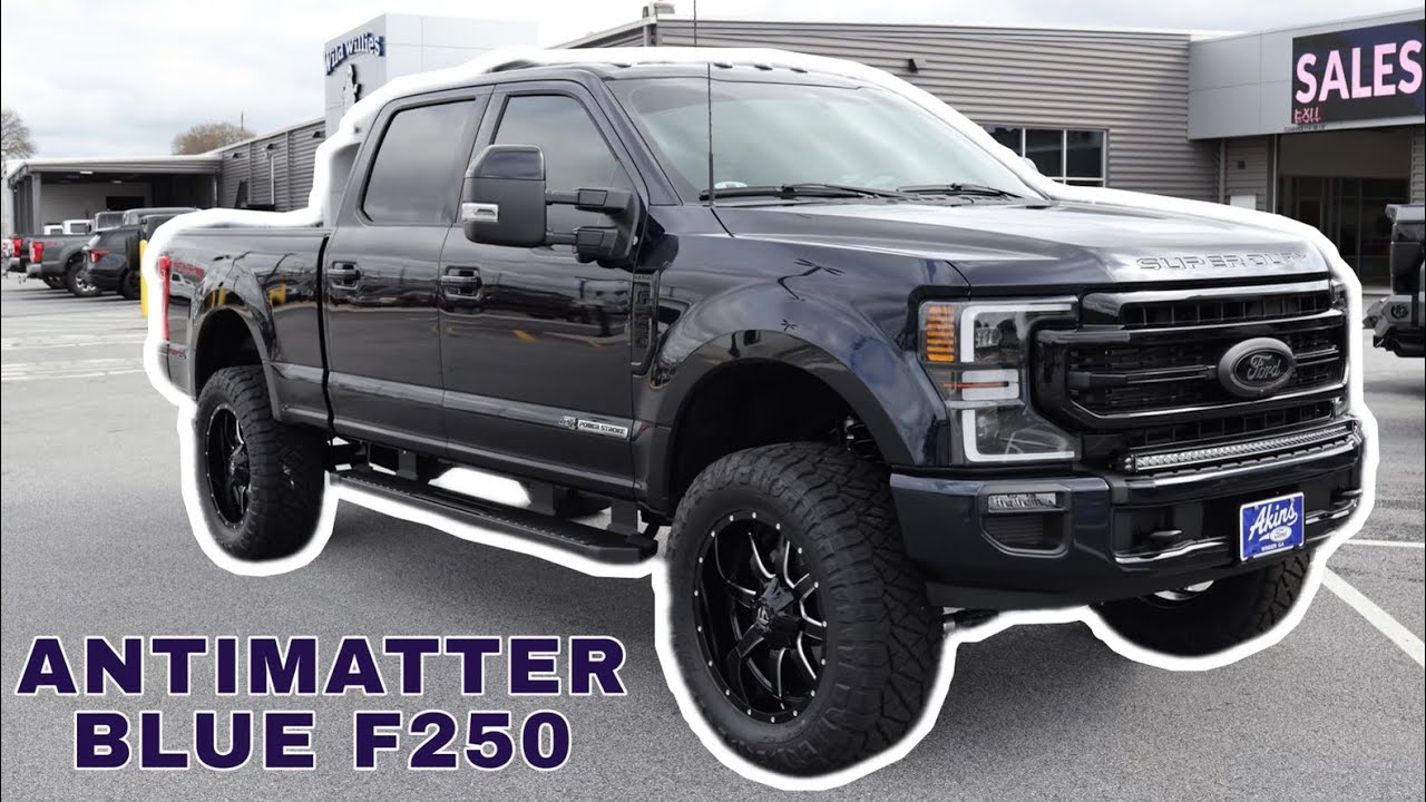 💎DIAMOND💎 ANTIMATTER BLUE 2022 Ford F250 Lariat COVERT Edition Leveled