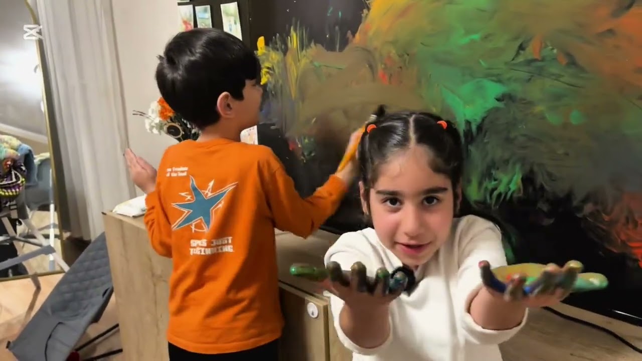 ANNEME KIŞKIRTMA YAPTIK ‼️TELEVİZYONU BOYADIK 😱