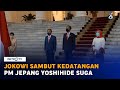 Jokowi Sambut Kedatangan PM Jepang Yoshihide Suga di Istana Bogor