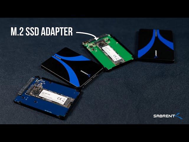 Make Use Of Your Old SSDs!! SABRENT M.2 NGFF SSD to 2.5 inch SATA Adapter 