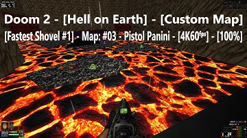 Project Brutality 3.0 - Doom 2 - [Fastest S. #1] - Map: #03 - Pistol Panini - [4K60ᶠᵖˢ] - [100%]