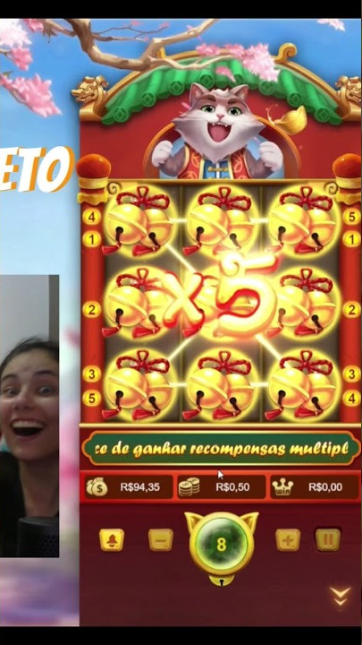 A MAIOR SORTE QUE TIVEMOS NO GATINHO *LUCKY CAT* #slots #luckycat  #casalapostas #jogos #gamer 