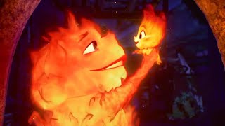 Elemental (2023) All Movie Clips  Baby Ember & her father Cutest Scene || Disney & Pixar