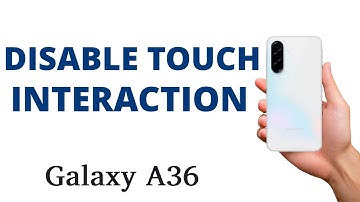 How to DISABLE TOUCH INTERACTIONS SOUND & VIBRATION on the Galaxy A36!