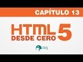 HTML 5 DESDE CERO Cap. 13 Etiqueta FOOTER @ADNDC @adanjp