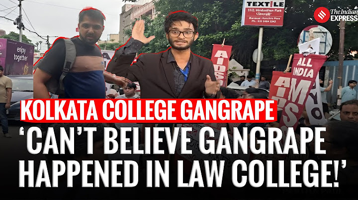 Kolkata Erupts in Protest After Alleged Gangrape in Law College | Kolkata News