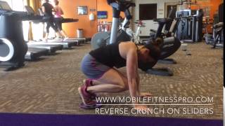 Reverse Crunch on Sliders