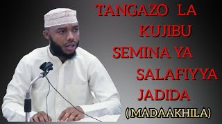 Muhammad Bachu WAMEKUSUDIA KUHARIBU NI WAJIBU WETU KUSAFISHA