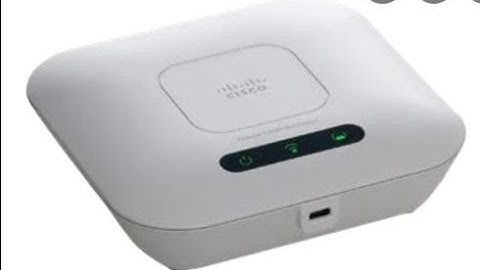 Cisco WAP 121 basic configuration