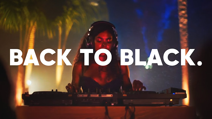 Back to Black Remix version - Remix performance video thumbnail