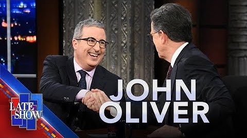 “I’m Sticking It Out” - John Oliver Isn’t Letting Trump’s Crime Spree Derail His American Dream