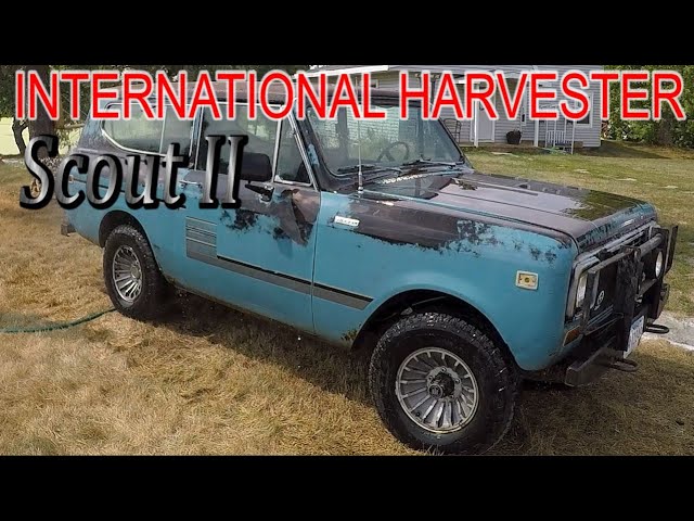 FORGOTTEN International Scout NISSAN TURBO DIESEL - Will it RUN AND