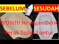 WOW!!! Hitungan Detik Kerak Toilet Luntur dengan Fastklin dan Kuas