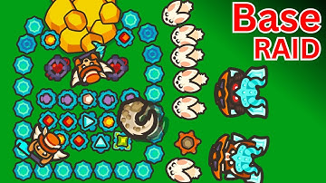 SNOW RABBITS BROKEN?! (Insane Base Raid in Taming.io!) �❄️⚡