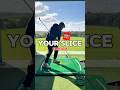 Great drill to help FIX YOUR SLICE 🏌️‍♂️➡️❌ #golf #golfer #golfswing #youtubeshorts