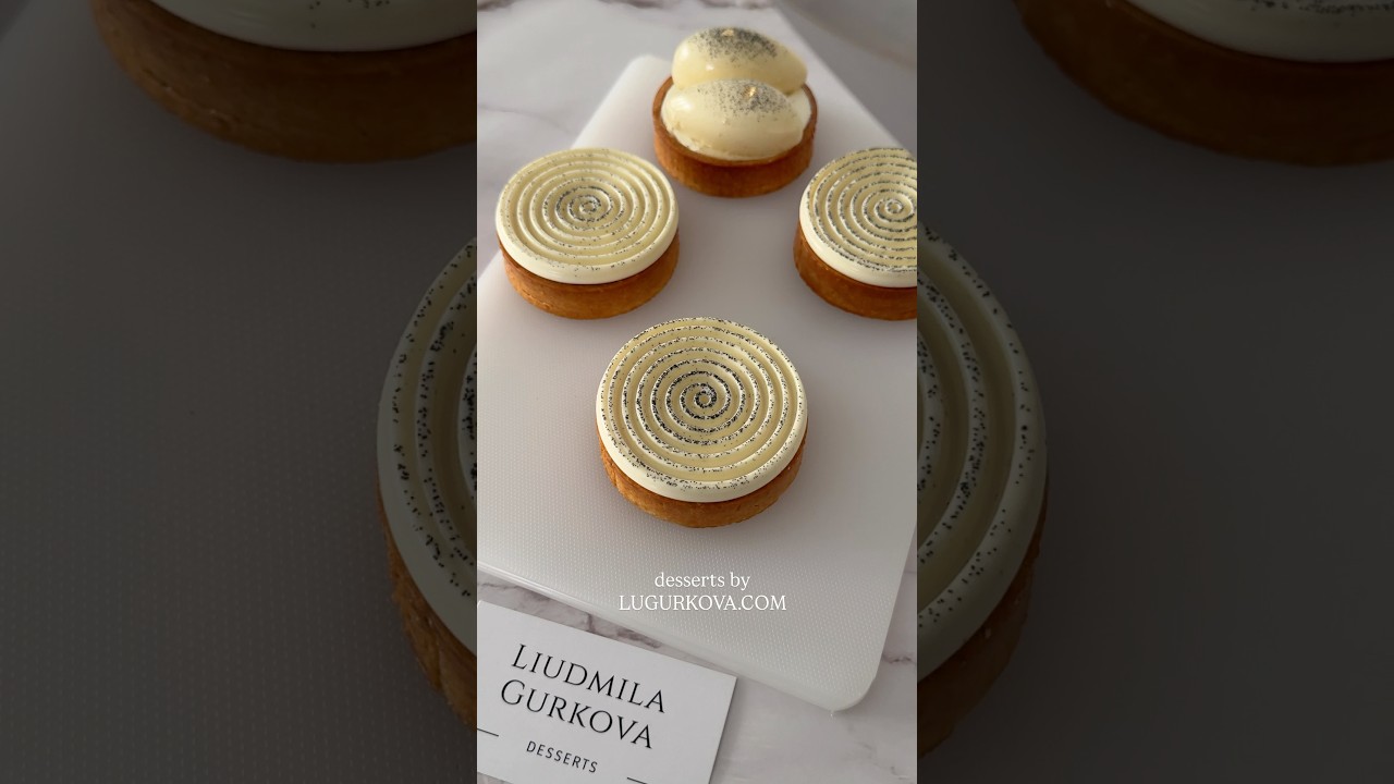 Caramel vanilla tart ✨