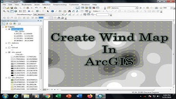 Create Wind Map in ArcGIS
