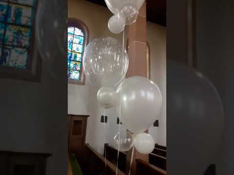 Video: So Dekorieren Sie Eine Hochzeit Mit Luftballons