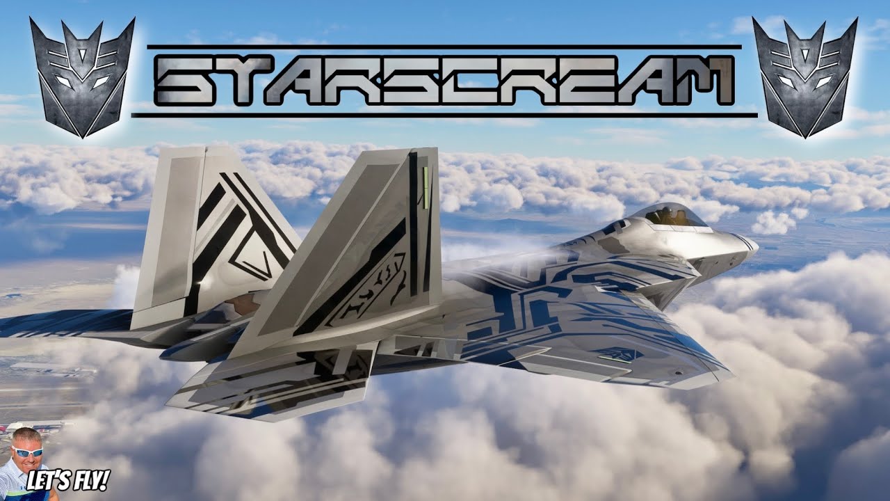 Starscream Controls The Skies | Top Mach F-22 Raptor At Its Finest ...