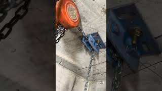A stable roof hoisting method- Good tools and machinery make work easy