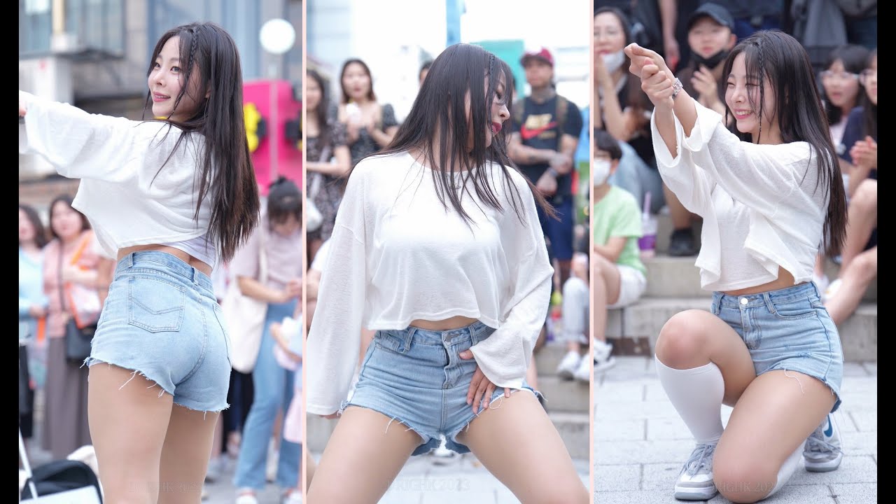 댄스팀 레이디비 시온 | LADYB SION 'I AM' 커버댄스 직캠fancam [230617 홍대 버스킹]