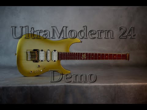 b3 Guitars UltraModern 24 Demo | Fishman Fluence Pickups