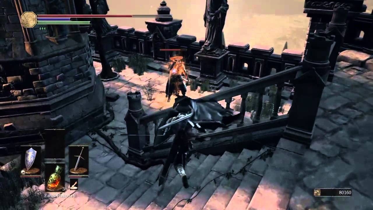 the three NPCs in the Grand Archives - Solo Melee - Dark Souls 3