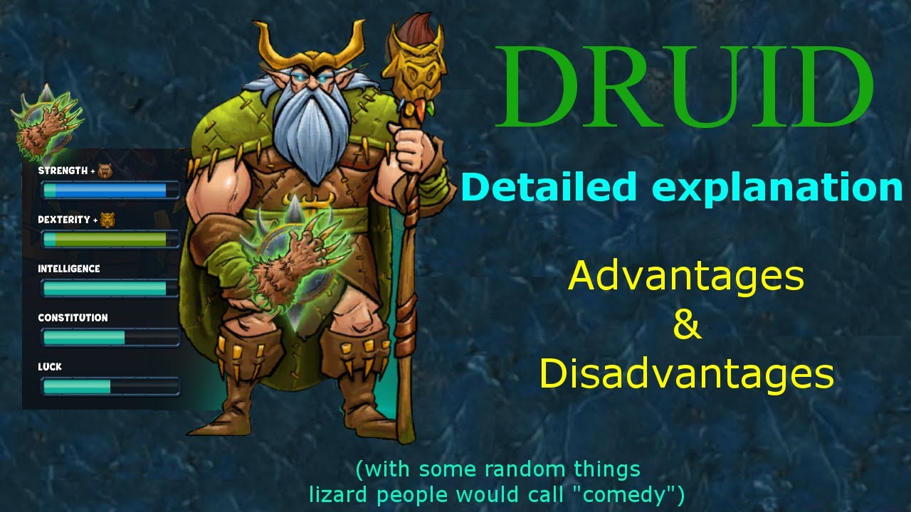 The DRUID explained (Currently overpowered) | Shakes and Fidget YouTube