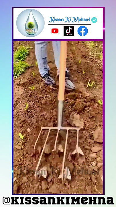 Manual Hand Plough / Hand Pulling Plow Garden Tools Hiller Ditcher Cultivator Agricultural Farming