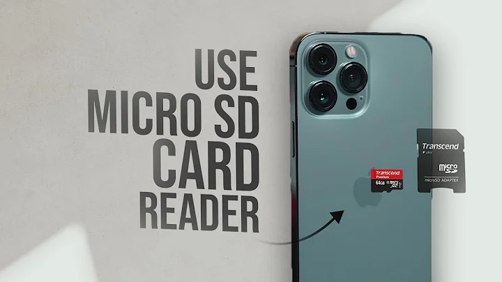 How to Use a Micro SD Card Reader on an iPhone (tutorial)