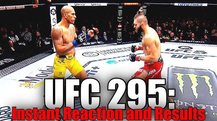 UFC 295 (Jiri Prochazka vs Alex Pereira): Reaction and Results