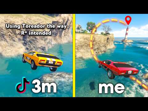 I Recreated Viral TikTok Stunts In GTA 5 thumbnail