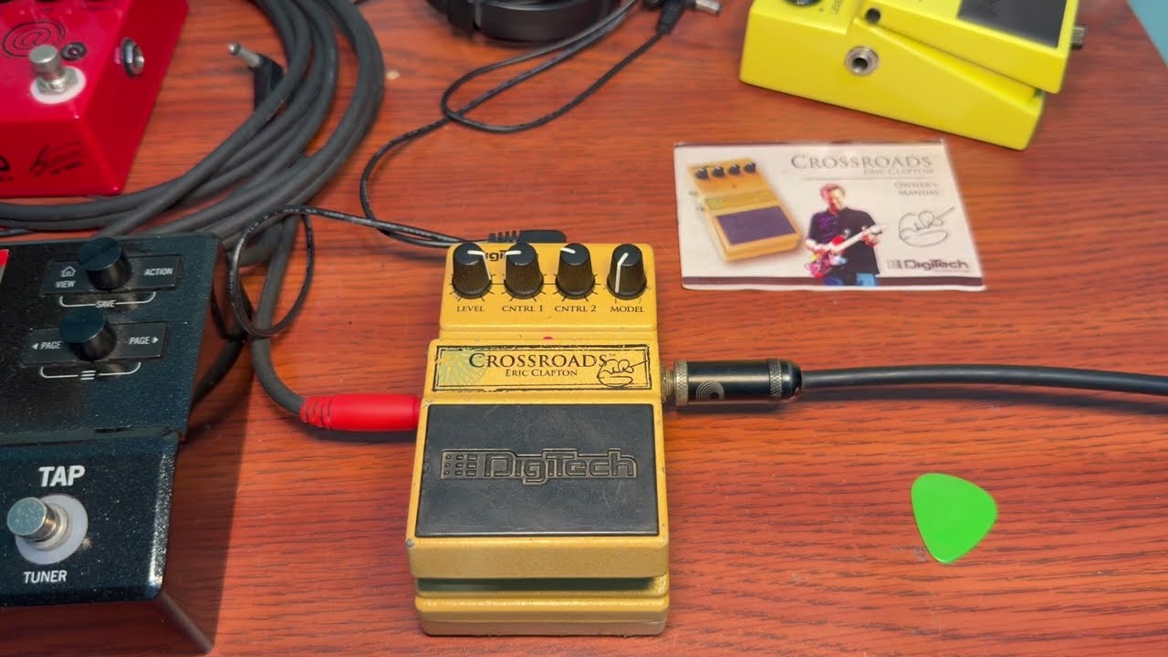 El Pedal de Clapton | Digitech Crossroads Prueba Real - YouTube