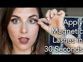 How to Apply Magnetic Lashes for Beginners | Bailey B.