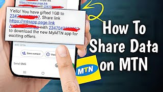 Famous How To share Data On MTN | MTN Data Sharing Trick Net Worth