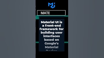 Material UI: Modern Front-end Framework for User Interfaces Based on Google