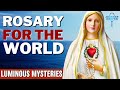 Thursday Healing Rosary for the World October 12, 2023 Luminous Mysteries of the Rosary