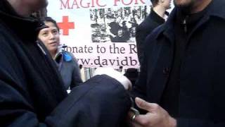 David blaine for haiti manhattan nyc 01/16/10