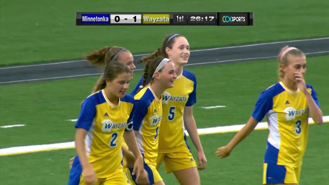 Minnetonka Vs Wayzata Girls High School Soccer Youtube