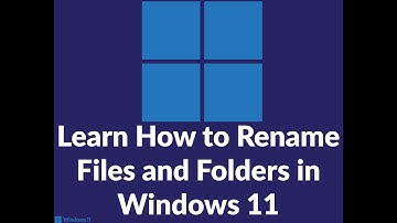 Learn How to Rename Files, Folders and Change File Extensions in Windows 11 #tutorial #windows11