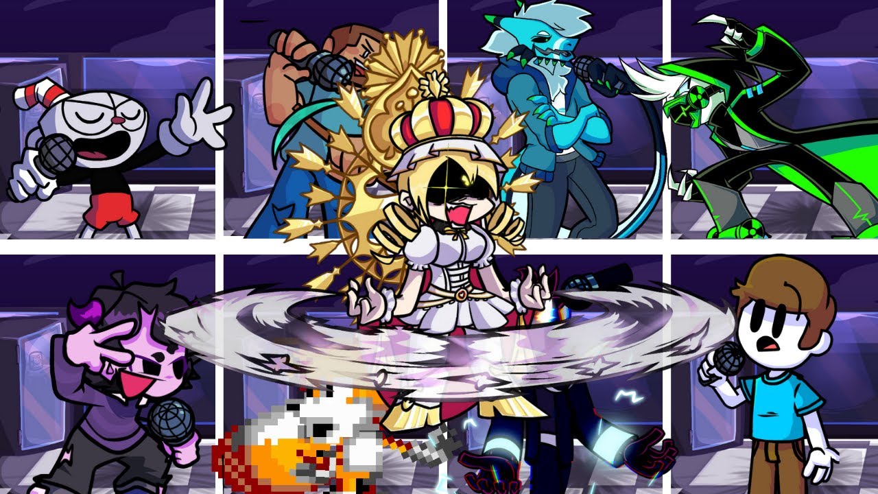 Salvation but Every Turn a Different Character Sing💗(FNF Salvation but Everyone Sing It)