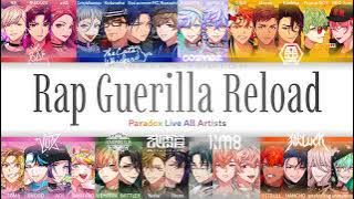 [แปลไทย / THAISUB] — Rap Guerilla Reload - Paradox Live ALL ARTIST Color Coded Lyrics | Paradox Live