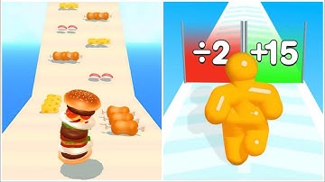 Sandwich Runner | Tall Man Run - All Level Gameplay Android,iOS - NEW APK PETA UPDATE