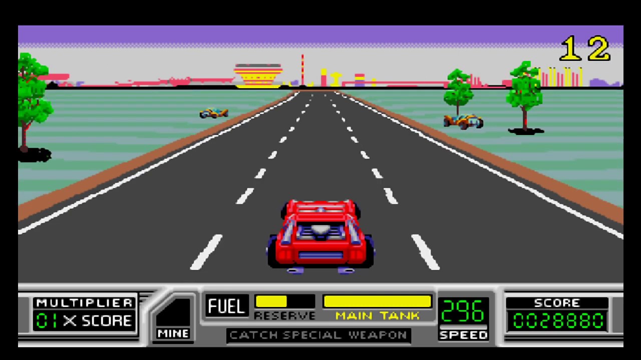 363 RoadBlasters Movie mode Sega Genesis Mega Drive, HD 60fps