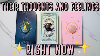 ❤️THEIR CURRENT THOUGHTS AND FEELINGS FOR YOU❤️RIGHT NOW🔥🤔😘PICK A CARD TAROT LOVE READING🔮