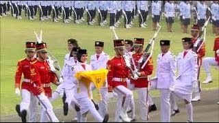 Upacara 17 agustus 2016 di istana merdeka