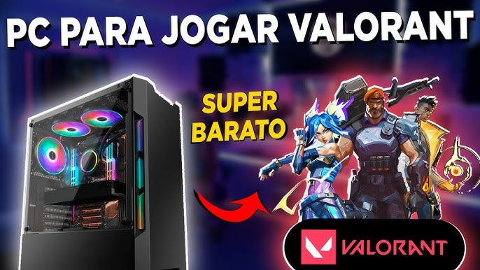 Para jogar Valorant e outros jogos populares, esse PC Gamer ITX