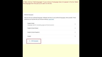 Change Website Language on a Chromebook