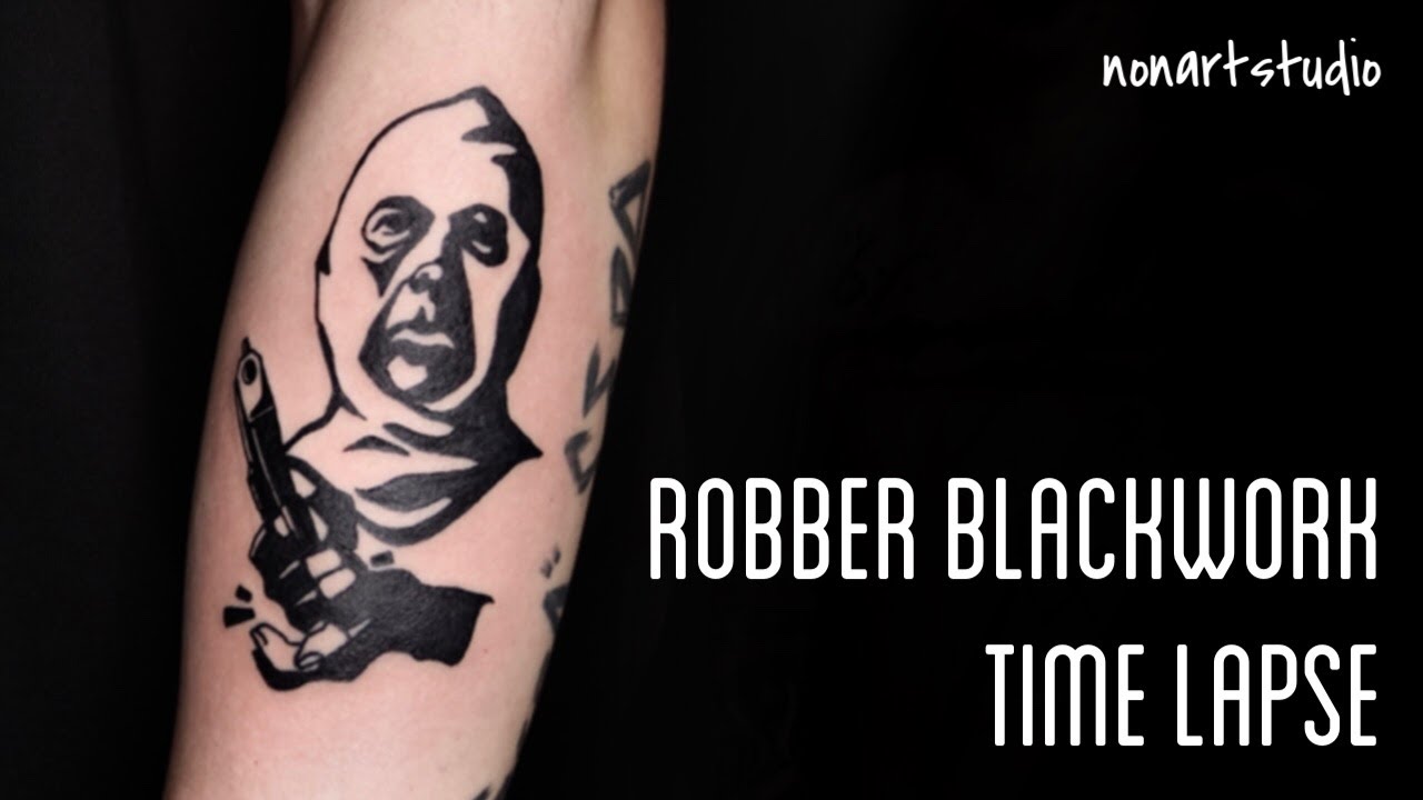 Robber Tattoo Time Lapse YouTube robber-tattoo-time-lapse-youtube
